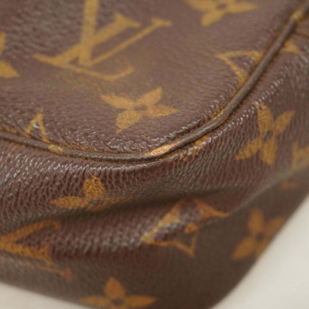 LOUIS VUITTON Brown Monogram Pouch - Picture 6 of 8